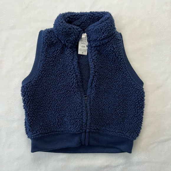 Carter's Other - Blue Sherpa Vest